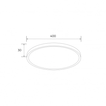 Cami lampa sufitowa LED 36W 3085lm 3000K 4000K 6000K 003064-026394 złota