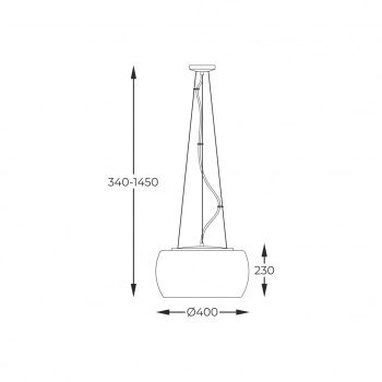 Crystal lampa wisząca 5xG9 003064-026359 złota