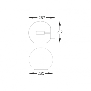 Enceladus kinkiet LED 5W 500lm 3000K 003064-028137