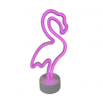 Neon Flamingo lampka stołowa 1xLED 1,03W 003064-027945 Zuma Line