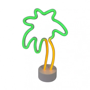 Neon Palm Tree lampka stołowa 1xLED 0,78W 003064-027946 Zuma Line