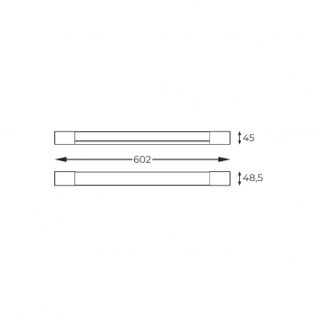 Parks kinkiet LED 6,5W 650lm 3000K 003064-028266