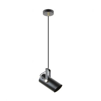 Resi lampa wisząca 1xE27 003064-025610 czarna, złota Zuma Line