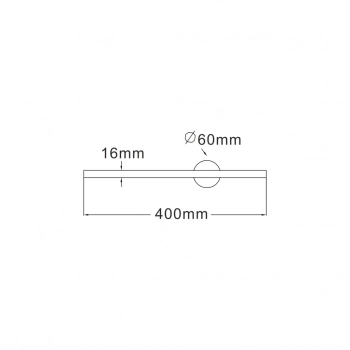 Troy kinkiet LED 6W 800lm 4000K 003064-027461 czarny