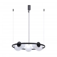 Orbit lampa wisząca 5xE27 002177-026170 czarna Zuma Line