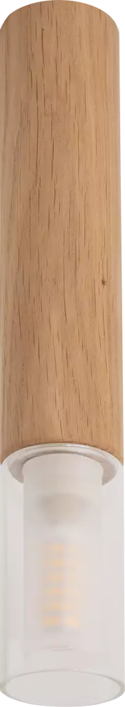 Madera lampa sufitowa 1xG9 drewno w stylu biophilic desig