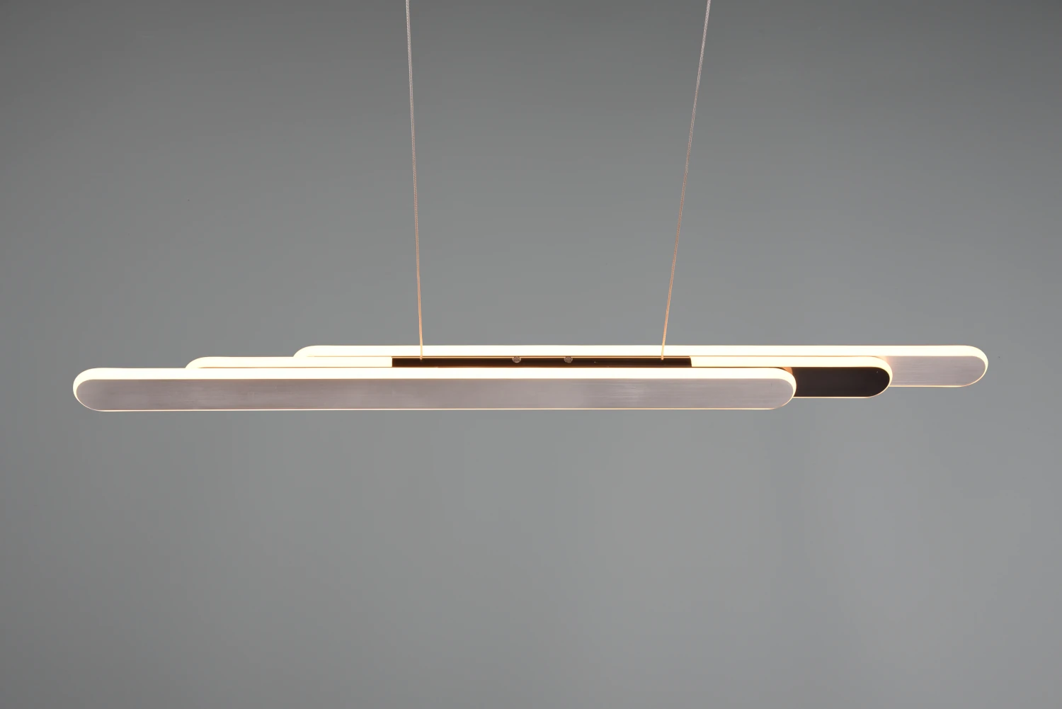 Lampa wisząca Helios LED 48W 5800lm 2700K-6500K srebrna 343310305