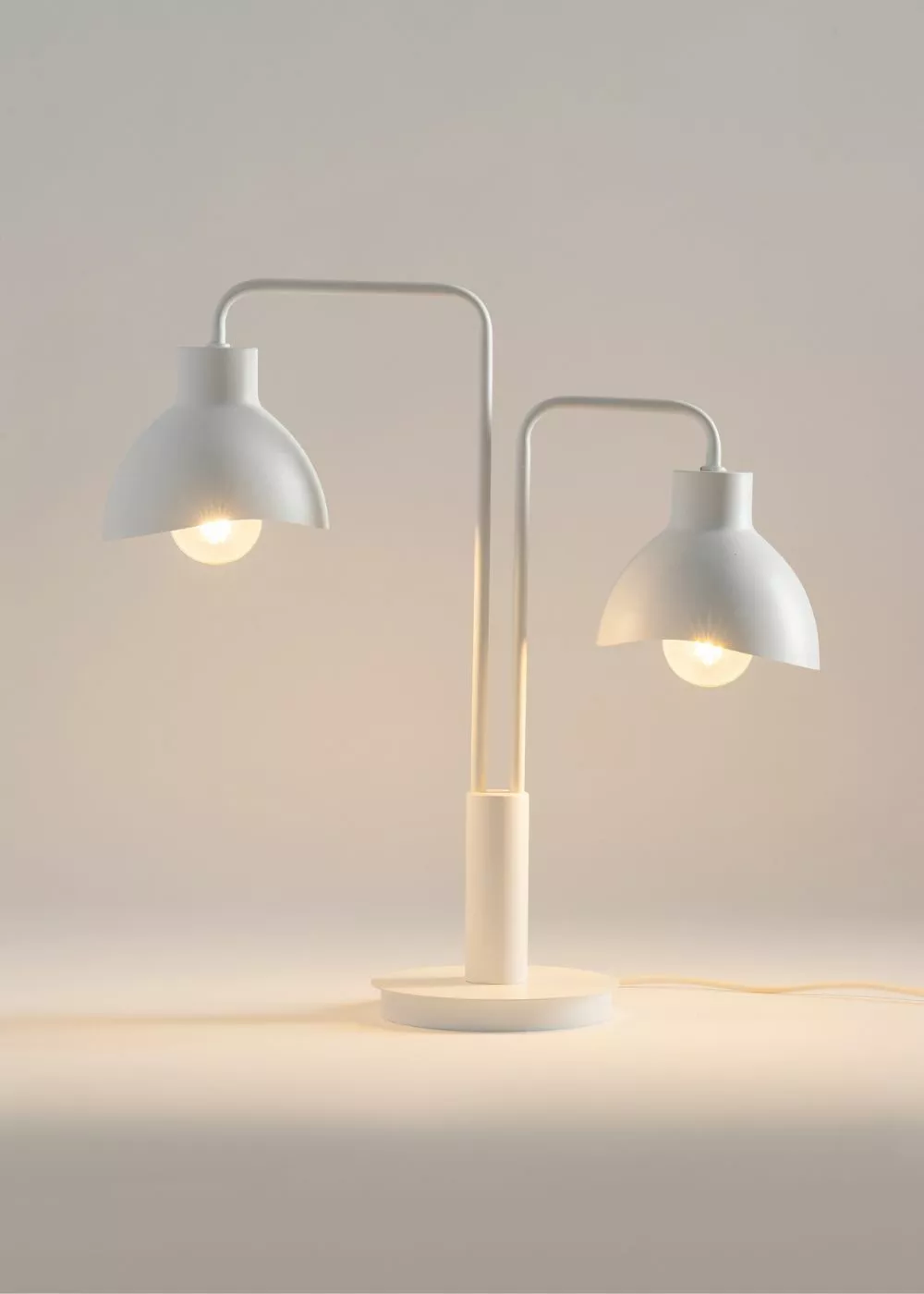 Holi lampka stołowa 1xE27 50331 biała styl morski