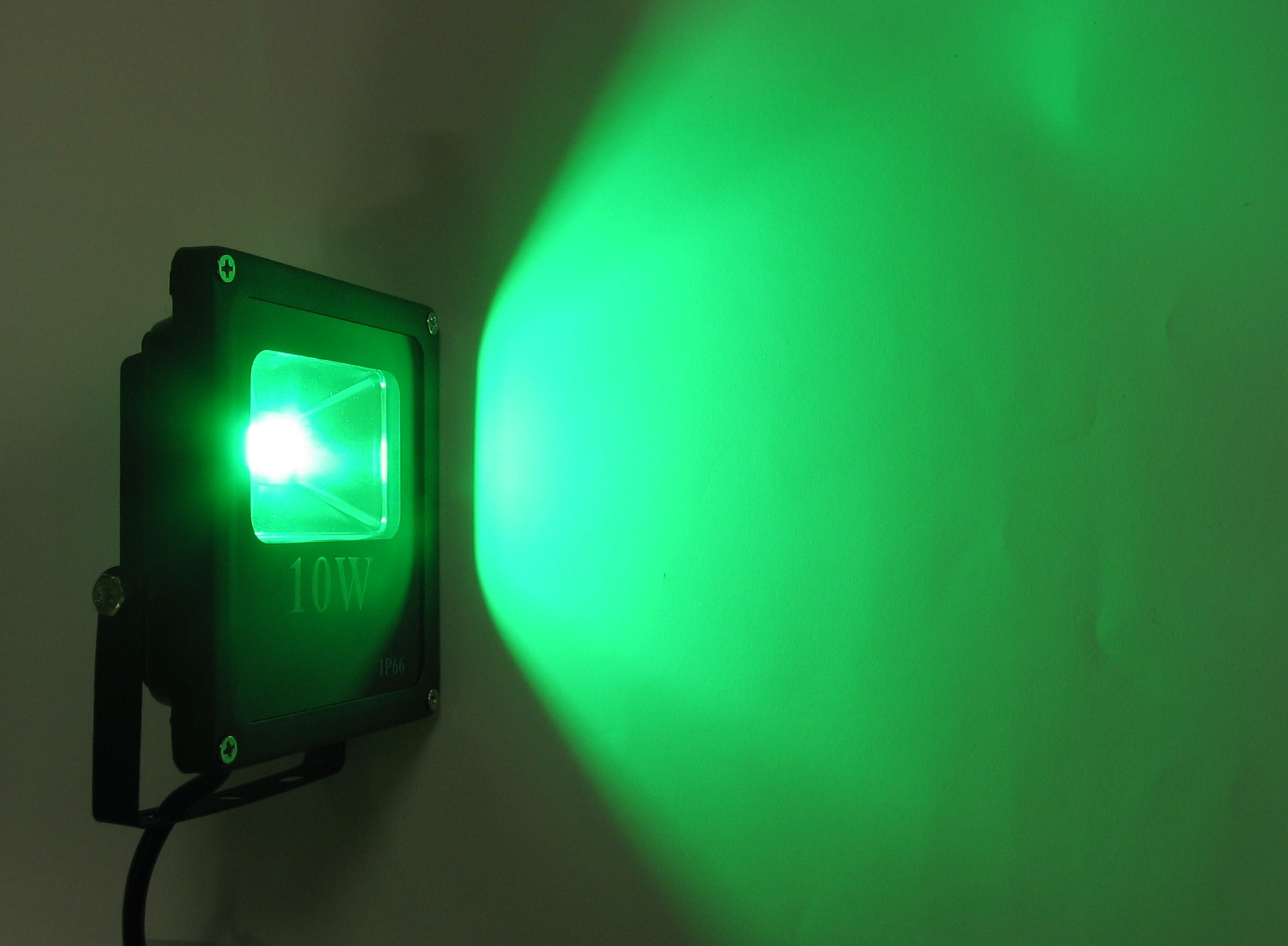Naświetlacz LED 10W światło zielone