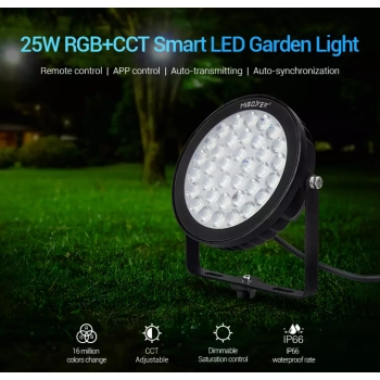 Reflektor LED 25W 15° RGB+CCT + pilot FUT088