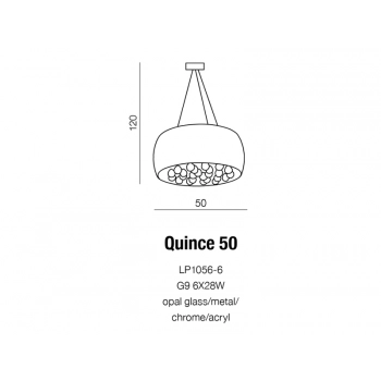Quince 50 LC1056-6 + LED GRATIS