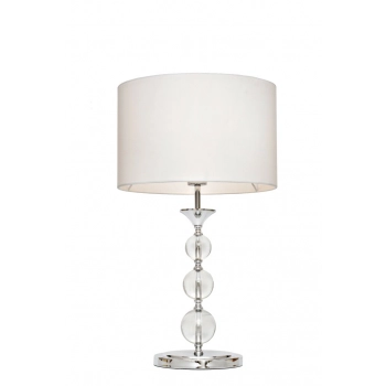 Rea lampa stołowa QMT-93136-1W biała