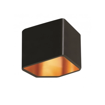 Space LED lampa sufitowa 1120104 czarny złoty