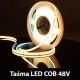 Taśma LED COB 48V 8,2W/m szer.8mm 800lm/m 4000K IP20 (cena za 5 metrów)