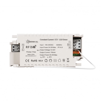 Zasilacz CC 350-700mA 12V-42V MAX 29W CCT DImm Konekto Mesh