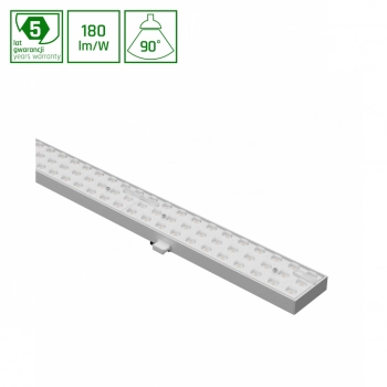 Limea Pro Trunking System lampa liniowa LED 75W 1350lm światło neutralne białe IP40 biała SLI047100NW_PW SpectrumLED