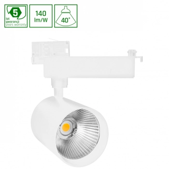 Mdr Gemina 2 LED 840 na szynoprzewód 3F 27W 3780lm 4000K biała WOJP03362 SpectrumLED