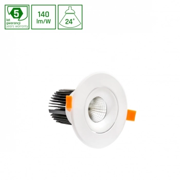 Cel Mona 2 830 lampa wbudowywana LED 19W 2650lm 3000K biała WOJP03996 SpectrumLED