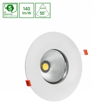 Cel Virga 830 Lampa wbudowywana LED 19W 2660lm 3000K biała Dali WOJP04087 SpectrumLED