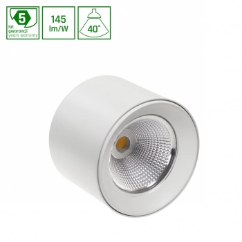 Cel Zosma 3 Round 830 10W 1050lm White WOJP06294 SpectrumLED