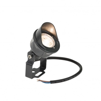 Flori Spot lampa ogrodowa LED 5W 230lm światło ciepłe białe 24V IP65 szara