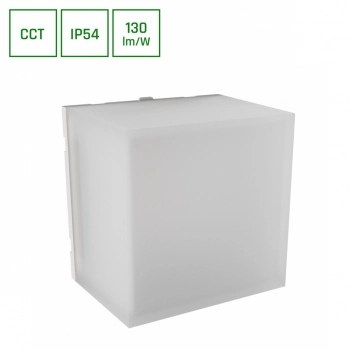 Scatollo lampa elewacyjna 5W 650lm CCT IP54 biała SLI003036CCT_PW SpectrumLED