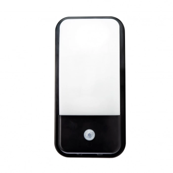Enigo LED PIR kinkiet 20W 2600lm światło neutralne białe IP54 biały czarny