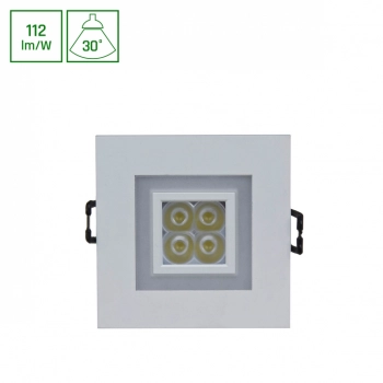 Fiale LED lampa wbudowywana 4W 450lm światło ciepłe białe SLI021017WW_WW SpectrumLED