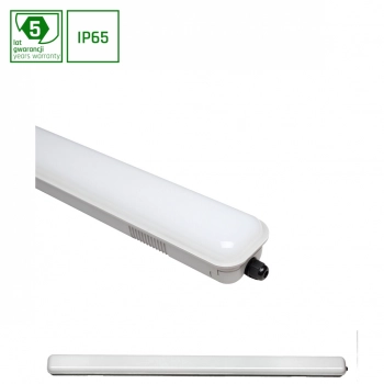 Limea lampa liniowa 120cm LED 36W 2900lm światło zimne białe IP65 biała SLI028006CW SpectrumLED