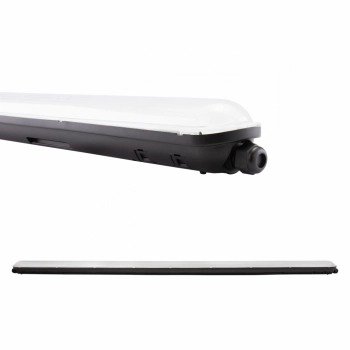 Limea Gigant Hermetyk 1500mm lampa liniowa LED 75W 13000lm światło neutralne białe IP65 IK10 czarna SLI028027NW_PW_BLACK