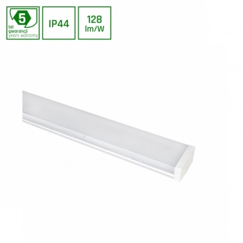 Limea Prismatica 1200mm 40W 5100lm światło neutralne białe IP44 IK10 SLI028036NW_PW SpectrumLED