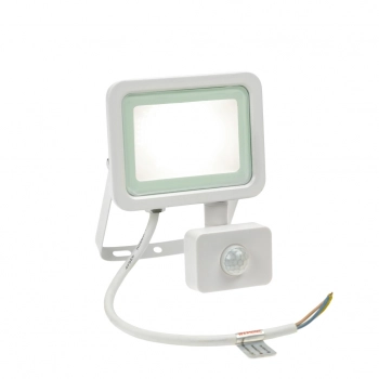 Noctis Lux 2 naświetlacz 20W 1820lm światło neutralne białe IP44 biały czujnik ruchu PIR