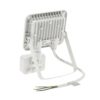 Noctis Lux 2 naświetlacz 20W 1790lm światło ciepłe białe IP44 biały czujnik ruchu PIR