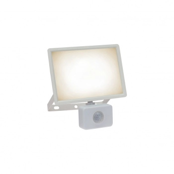 Noctis Lux 3 naświetlacz 30W 2700lm światło ciepłe białe IP44 biały czujnik ruchu PIR