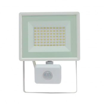Noctis Lux 3 naświetlacz 50W 4500lm światło neutralne białe IP44 biały czujnik ruchu PIR