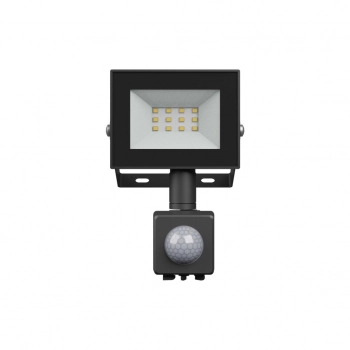 Noctis Lux 4 naświetlacz 10W 750lm światło ciepłe białe IP44 czarny czujnik ruchu PIR