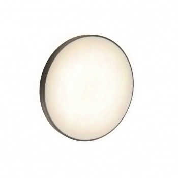 Nymphea Black & White Rings lampa sufitowa 18W 1950lm światło ciepłe białe IP54 biała czarna