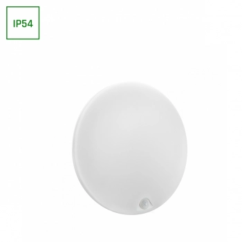 Nymphea Proxi PIR plafon 18W 2000lm światło ciepłe białe IP54 biały SLI031043WW_PW SpectrumLED
