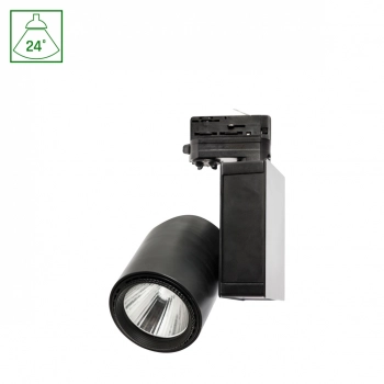 Madara COB LED lanpa na szynoprzewód 3F 30W 2000lm światło ciepłe białe SLI033017WW_BLACK SpectrumLED