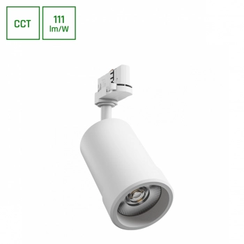 Pava Basic na szynoprzewód 3F 20W 2225lm CCT RA80 biały SLI033032CCT_PW SpectrumLED