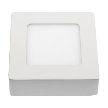 Algine Eco LED Square 6W 340lm światło ciepłe białe sufitowa biała ramka natynkowa SLI035022WW SpectrumLED