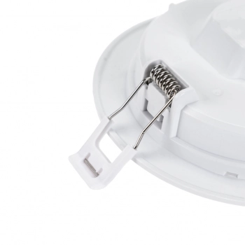 Algine Eco okrągła natynk-Podtynk downlight 6W 750lm światło neutralne białe IK06 biały