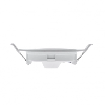 Algine Eco okrągła natynk-Podtynk downlight 6W 750lm światło ciepłe białe IK06 biały