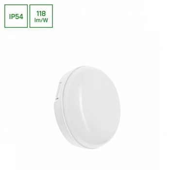 Technic Lampa Kanałowa 8W 940lm światło neutralne białe 120st IP54 IK10 biała SLI041045NW_PW SpectrumLED