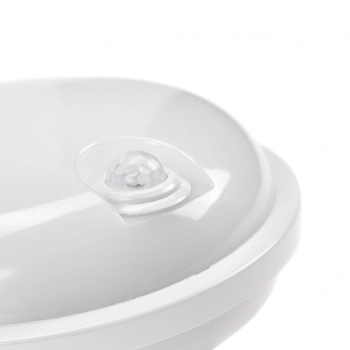 Technic Lamp Kanałowa 20W 2300lm światło neutralne białe IP54 IK07 biała okrągła czujnik ruchu PIR