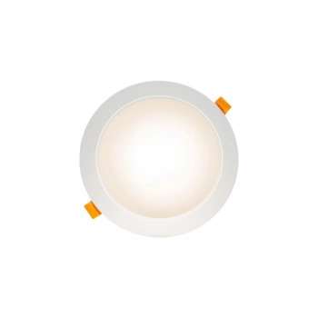 Dure 3 Downlight lampa wbudowywana 18W 2200lm światło ciepłe białe IP54 IK06 biała