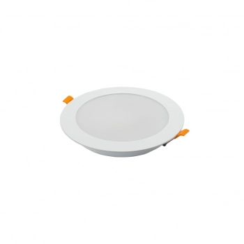 Dure 3 Downlight lampa wbudowywana 18W 2200lm światło ciepłe białe IP54 IK06 biała