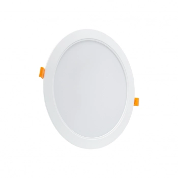 Dure 3 Downlight lampa wbudowywana 24W 2900lm światło ciepłe białe IP54 IK06 biała