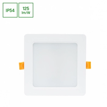 Dure 3 Downlight 12W 1500lm światło zimne białe IP54 IK06 biała SLI043010CW_PW SpectrumLED