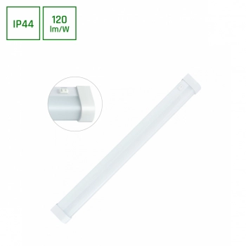 Aquatica kinkiet 15W 1800lm światło zimne białe IP44 biały z włącznikiem SLI043016CW_PW SpectrumLED